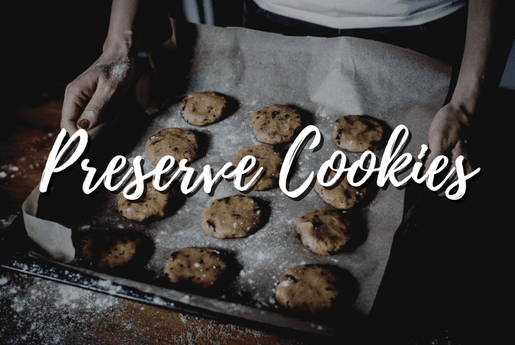 preserve undercooked cookies