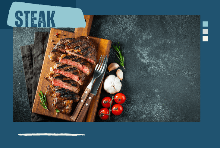 a steak