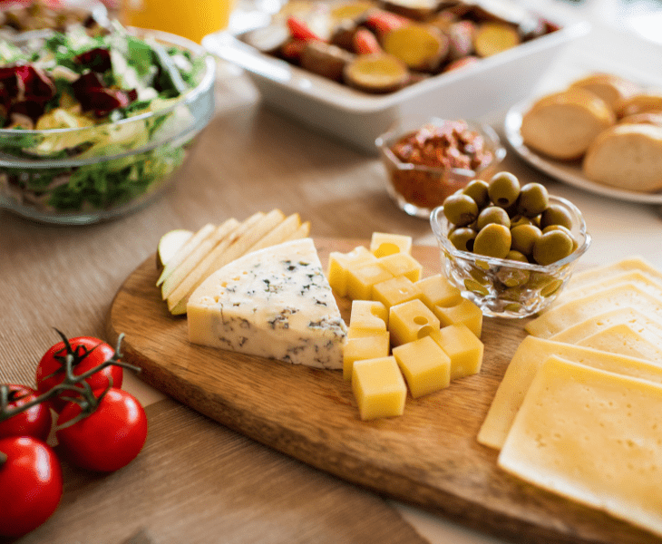 some healthier cheese option